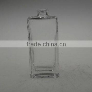 100ml flat glass fragrance bottle