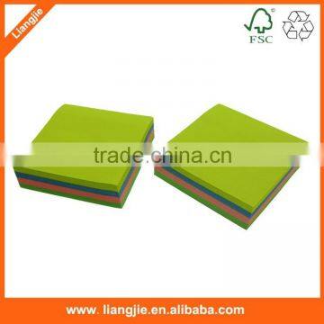 Customized and Memo Pads,loose Leaft Style Colorful Paper Memo Cube photo-3