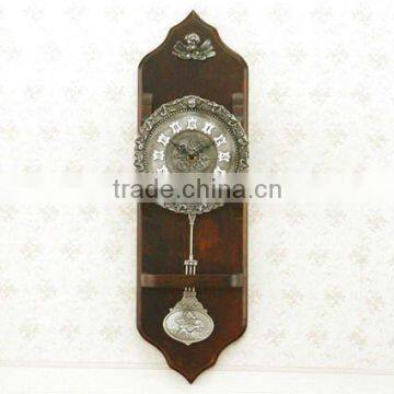 Decoration wooden Wall clock pendulum