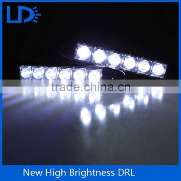 Car lighting plastic housing waterproof flexible led daytime running light