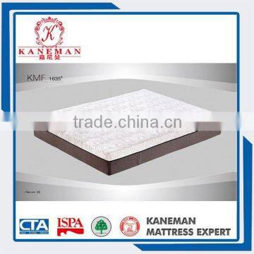 2016 New modern bedroom furniture CFR1633 latex foam mattress for USA market