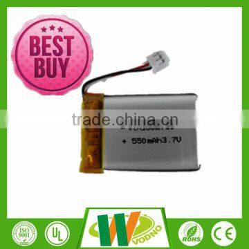 Factory direct rechargeable lithium polymer battery 3.7v 582739 5500mAh