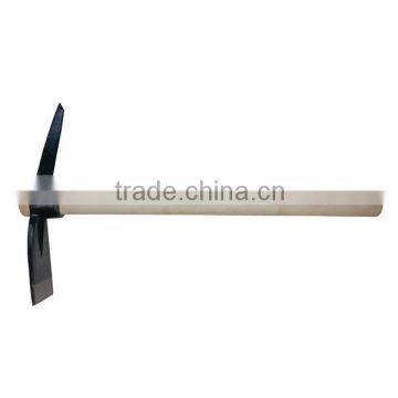 2016 Hot Seller Mini 3 Prong Garden Tools Garden Hoe With Wooden Handle