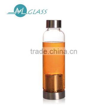 Wholesale 500ml high borosilicate glass pitcher