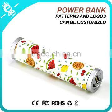 Made in China! Hot Selling External Battery Pack Charger Powerbank 2600mah Big Perfume Power Bank photo-5