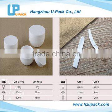 Cream Jar PP Material With Mini Clear Popular Spoon