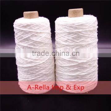 65% cotton 35%nylon fancy yarn yarn for knitting china supplier ,knitted yarn