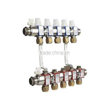 Menred Stainless Steel Interlligent Manifold For Floor Heating, High Quality Stainless Manifold,2014 hot-selling Manifold