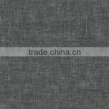 HIGH QUALITY PLAIN DYED LINEN COTTON BLEND FABRIC