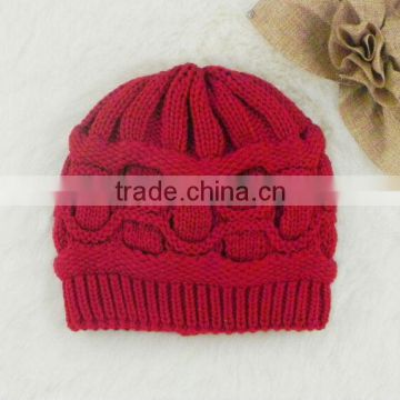 Ms. cap new autumn and winter wool knit hat millinery