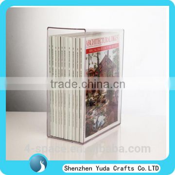 Manufacturer customized wholesale acrylic desktop book holder from China