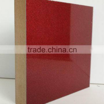 ST-C13 Shining Red Color Kitchen Cabinet Doors Panels uv Mdf Board photo-3