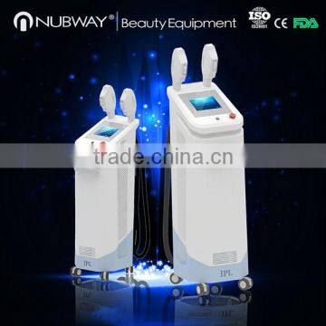 SHR Hair Removal /e-light Ipl Rf+nd Yag Laser Multifunction Machine