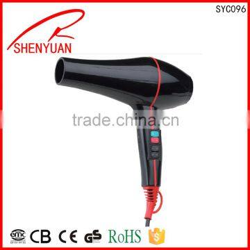 hot selling 2200W OEM professional Long life AC motor hair dryer