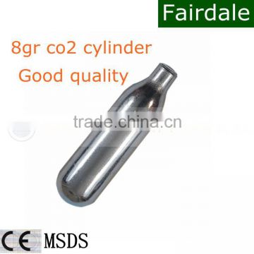 Top Quality factory price mini co2 gas cylinder cartridge 8g 12g 16g for soda water maker