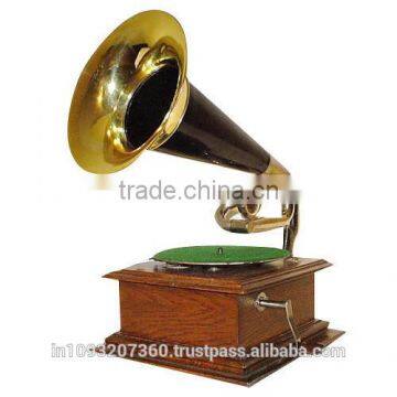 Antique replica gramophone