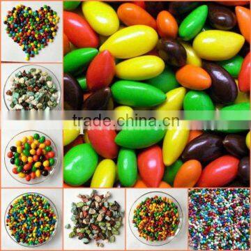 Korean colorful small sweet chocolate food button confectionery