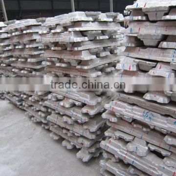 Factory hot sale primary aluminium ingot widely used in packing industry