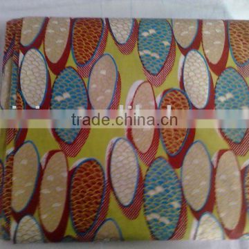 African wax Cloth with 100% cotton