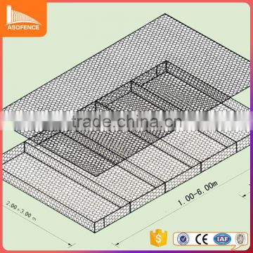 3x2x0.23m Reno Mattress Galvanized Hexagonal Mesh