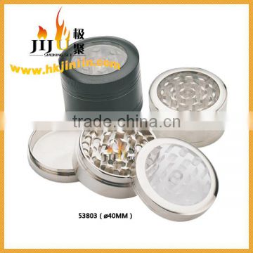 51801 Yiwu Jiju Smoking Accessories CNC Aluminum Industrial Herb Grinder