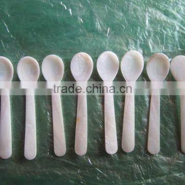 Simple mother of pearl spoon for wholesale, high quality spoons in Vietnam