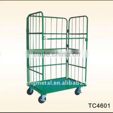 steel foldable storage trolley cart TC4601