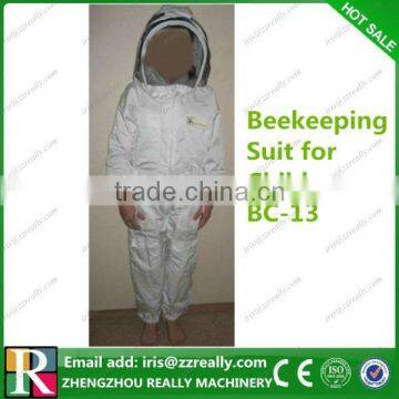 Cotton children brown and white optional beekeeping equipment protective clothing suits