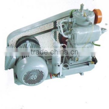 Air cooled, water cooled marine medium pressure air compressor