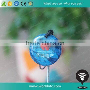 Hot Sales 13.56MHz Round Epoxy NFC Tag With 1k Memory photo-2