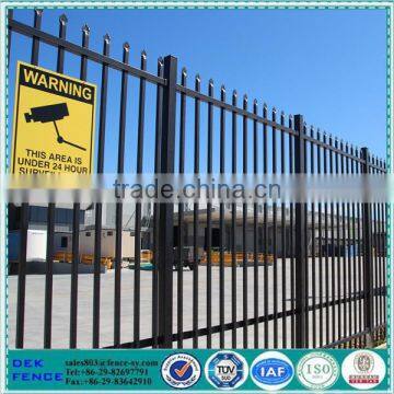 Latest design for outdoor simple steel wrought iron driveway gates