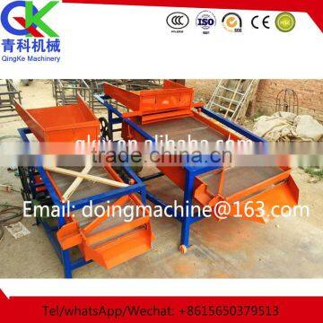 Multi-layer linear vibrating screen Stone size screening machine