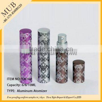 New Design Unique Aluminum Perfume Bottle Mini Vial Refillable Empty Bottle photo-5
