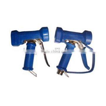 Garden irrigation aluminum fireman power heavy duty spray certificat hose nozzle