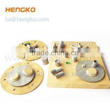 0.5~300 Microns Sintered Porous Bronze Filter Plate photo-2