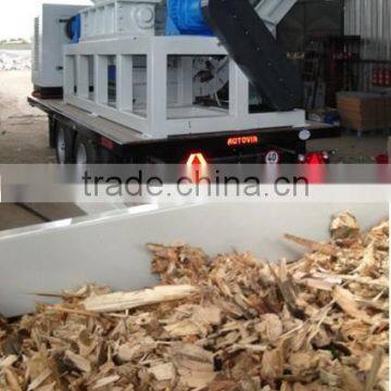 Waste Wood Shredder Machine Wood Pallet Shredder photo-2