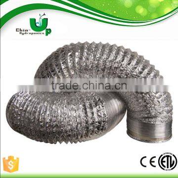 4" 25ft Aluminum Flexible Air Ducting for Greenhouse Ventilation With 2 Pcs Clamps photo-2