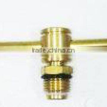 Rotary Brass 2-Arm Sprinkler With Base For Lawn photo-3