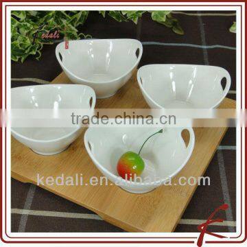 Wholesale White Ceramic Dinner Set Sauce Dish