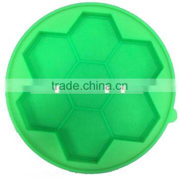 Hot Selling Products 7 Hexagon Compartments Silicone Burger Press photo-3