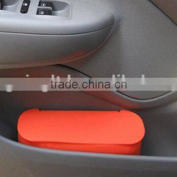 Car Accessories Soft Silicone Garbage Can photo-3