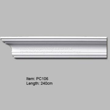 Architectural Polyurethane Plain Crown Molding photo-3