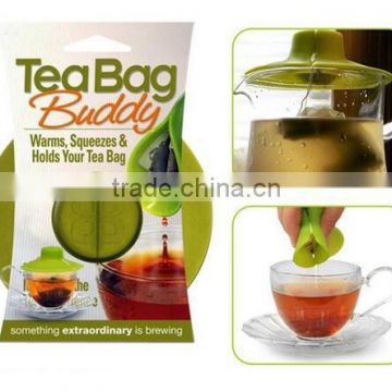 CY176 Silicone Tea Bag Buddy and Cup Cover Lid