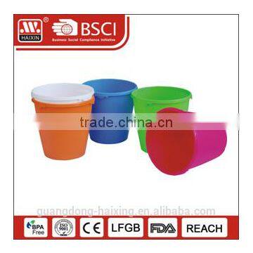 HaiXing colorful trash can 4.5L