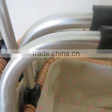 High Quality Rustic Wicker Knitting Shopping Willow Market Basket photo-4