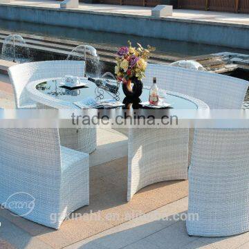 hot sale outdoor rattan dining set/ patio rattan dining furniture