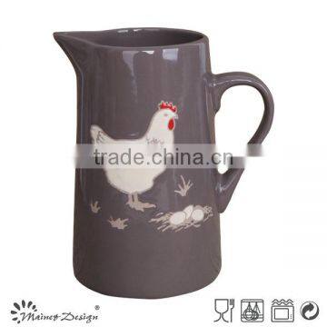 2016 Hot Selling 1750ml Ceramic Water Pitchers photo-3