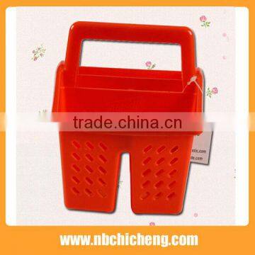 Bath Plastic Storage Holder Colors Storage Basket photo-2
