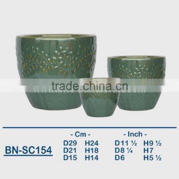 Vietnamese Ceramic Glazed Indoor Pot/ Indoor Planter BN-SC150 photo-2