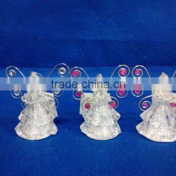 Dongguan Acrylic LED RBG Light Hanging Small Angel Figurines Ornament photo-2